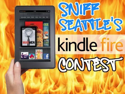 Sniff Seattle's Kindle Fire Contest, Furry 5K Seattle, Dog Walker Bellevue Seattle