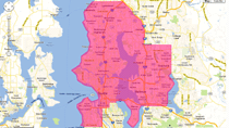 Seattle, Bellevue, Kirkland, Redmond, Shoreline, Bothell, Edmonds, Lynnwood, West Seattle, Mercer Island